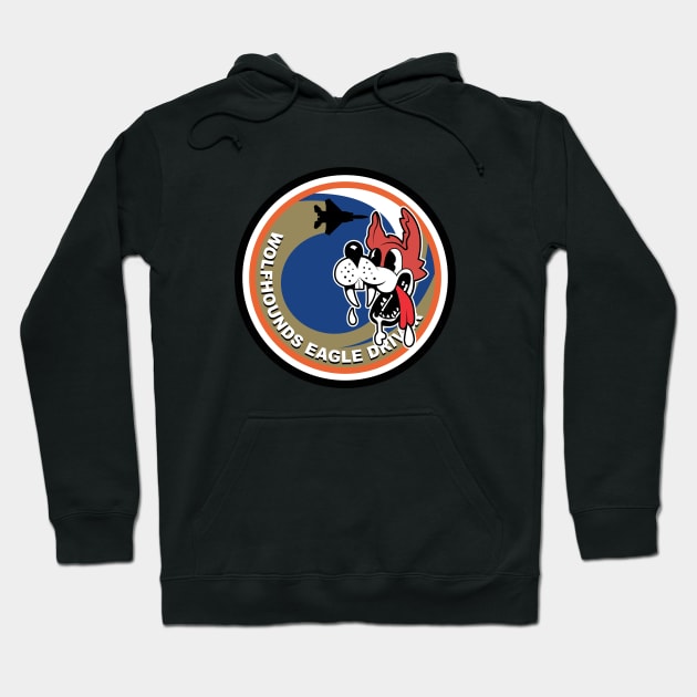 WOLFHOUNDS EAGLE DRIVER Hoodie by MILIVECTOR